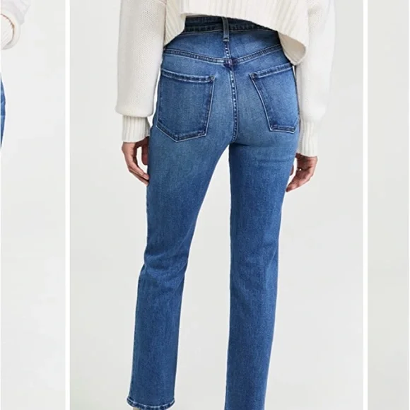 Le Jean Lara Willow Wash High-Rise Slim Jean - Picture 2 of 13